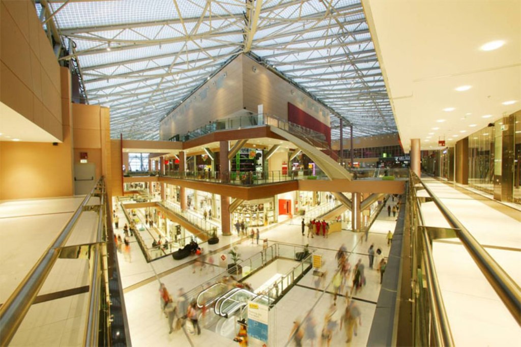 Design & Application Engineers - The Mall Athens-Steel Roof